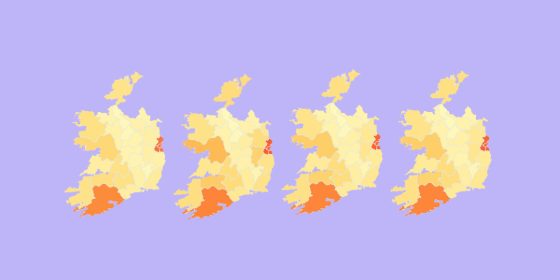 Small multiples map with Highcharts and React