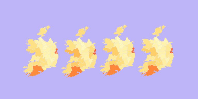 Small multiples map with Highcharts and React