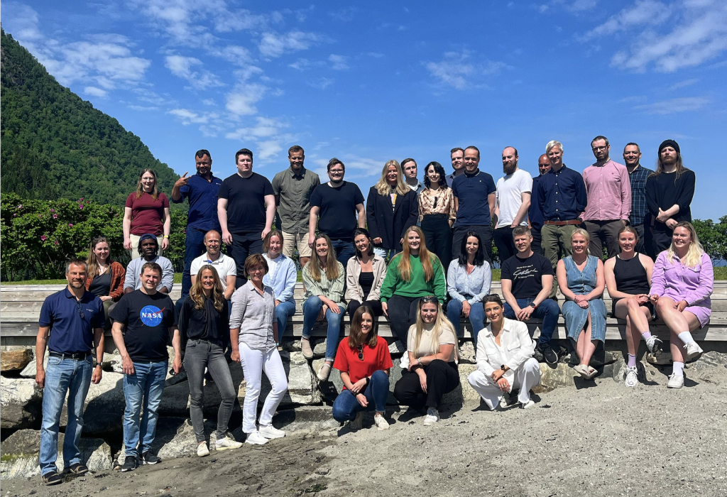 Group photo of the people working in Highsoft