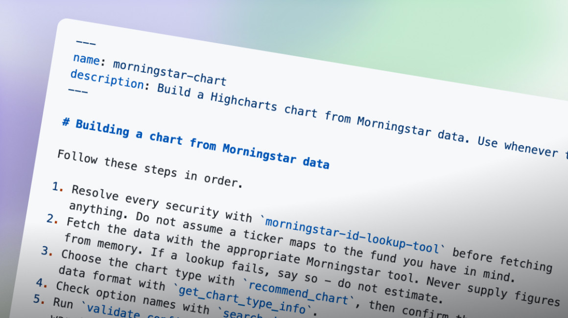 How to make Morningstar data LLM friendly